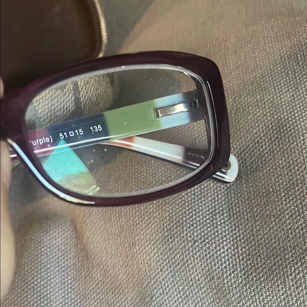 Coach HC 6011 (Gabrielle) Frames in Purple with Signature Coach Clamshell Case - Picture 9 of 16